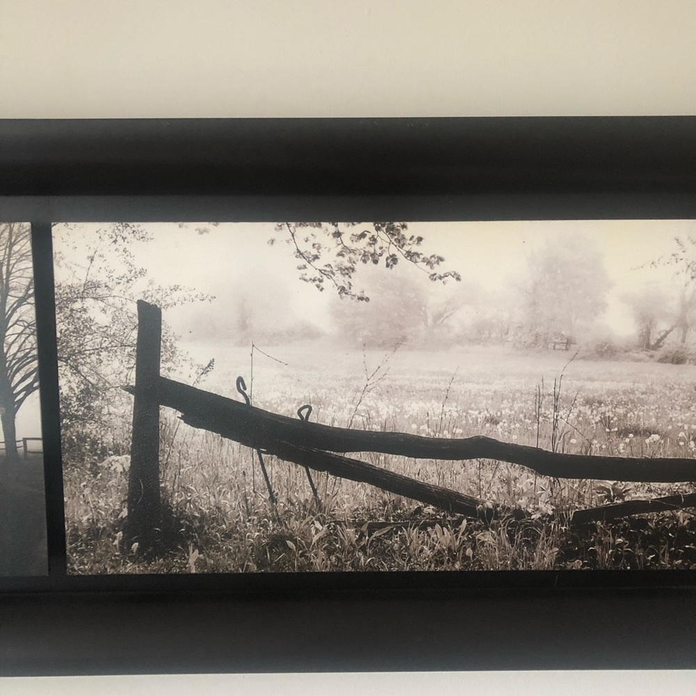 Farm fence wall art